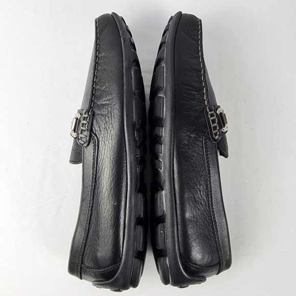 Geox Respira Leather Horse Bit Driving Loafers Shoes EU 43/ US 10 -No Creasing - Picture 6 of 13